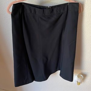 Merona black A line skirt